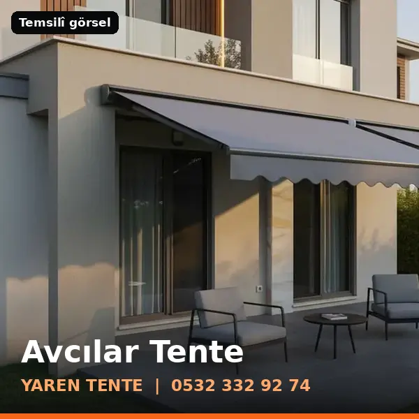 Avcılar için tente sistemleri, temsilî görsel - Yaren Tente