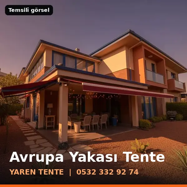 Avrupa Yakası için tente sistemleri, temsilî görsel - Yaren Tente