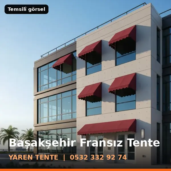 Başakşehir fransız tente örneği (temsilî görsel) - Yaren Tente