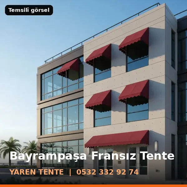 Bayrampaşa fransız tente örneği (temsilî görsel) - Yaren Tente
