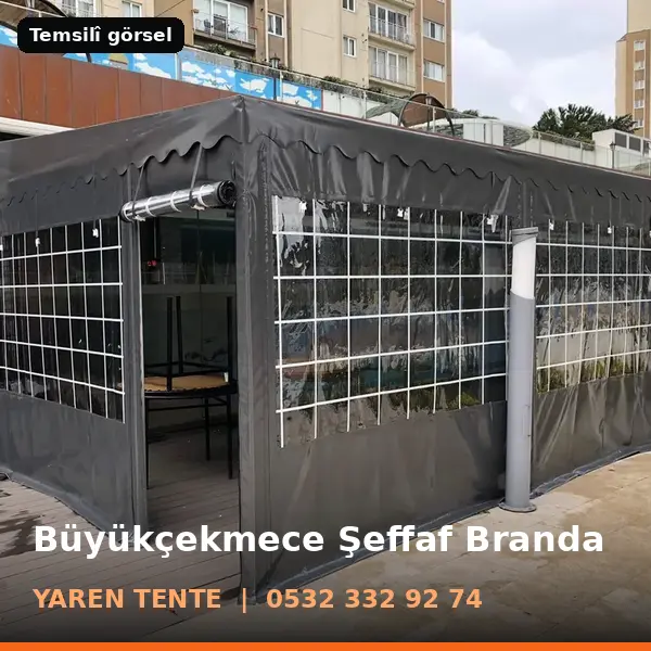 Büyükçekmece şeffaf branda örneği (temsilî görsel) - Yaren Tente