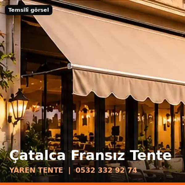 Çatalca fransız tente örneği (temsilî görsel) - Yaren Tente