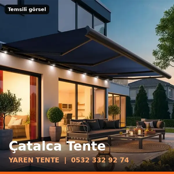 Çatalca için tente sistemleri, temsilî görsel - Yaren Tente