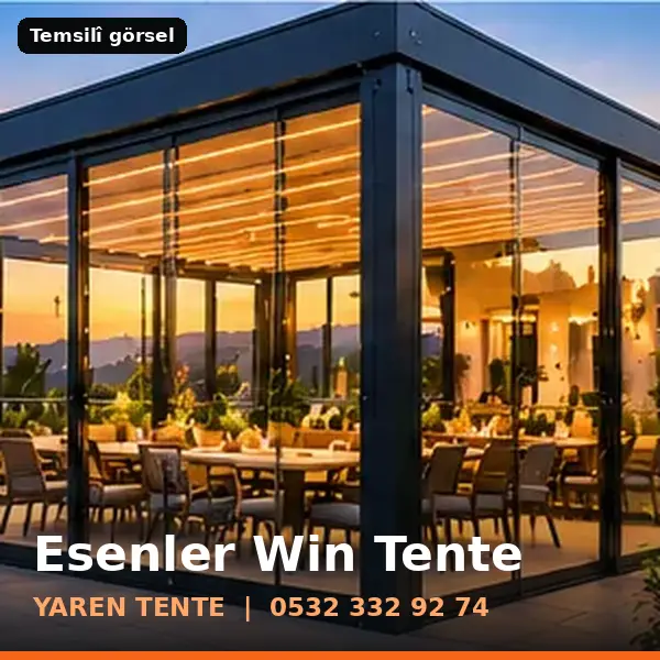 Esenler win tente örneği (temsilî görsel) - Yaren Tente