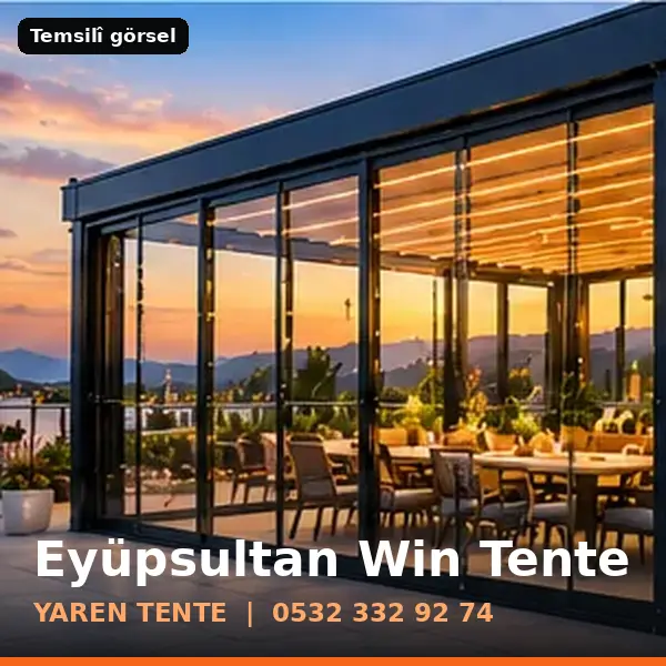 Eyüpsultan win tente örneği (temsilî görsel) - Yaren Tente