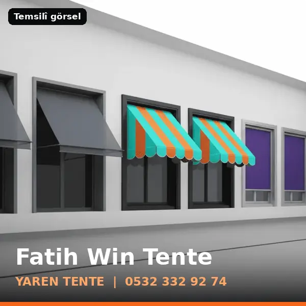 Fatih win tente örneği (temsilî görsel) - Yaren Tente