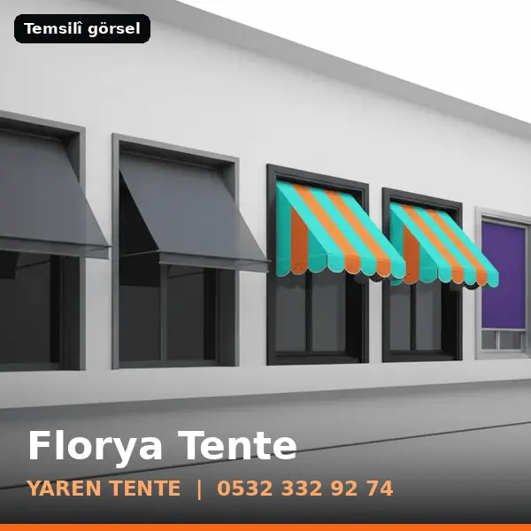 Florya için tente sistemleri, temsilî görsel - Yaren Tente