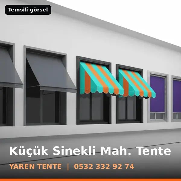 Küçük Sinekli Mahallesi için tente sistemleri, temsilî görsel - Yaren Tente