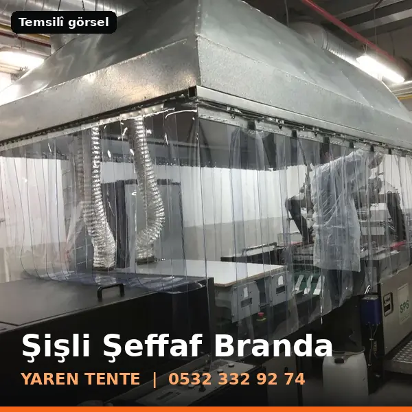 Şişli şeffaf branda örneği (temsilî görsel) - Yaren Tente