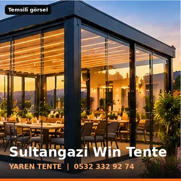 Sultangazi win tente örneği (temsilî görsel) - Yaren Tente