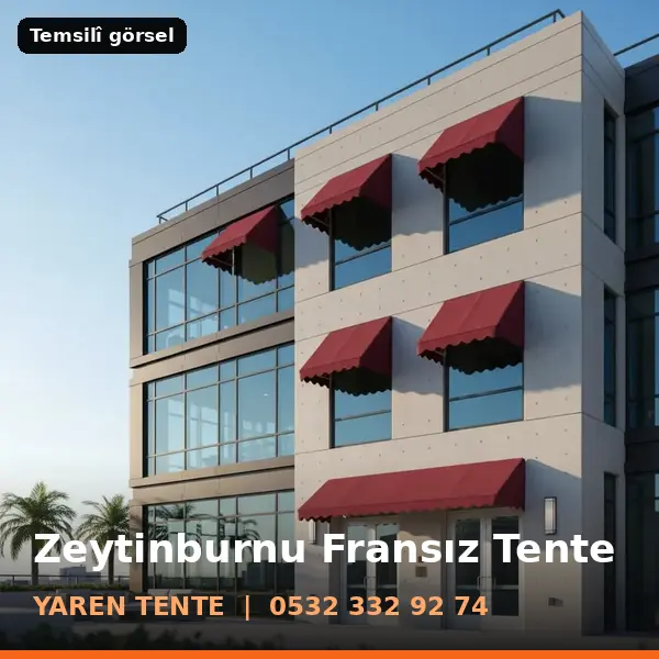 Zeytinburnu fransız tente örneği (temsilî görsel) - Yaren Tente